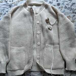 Cozy Cream Knit Sweater